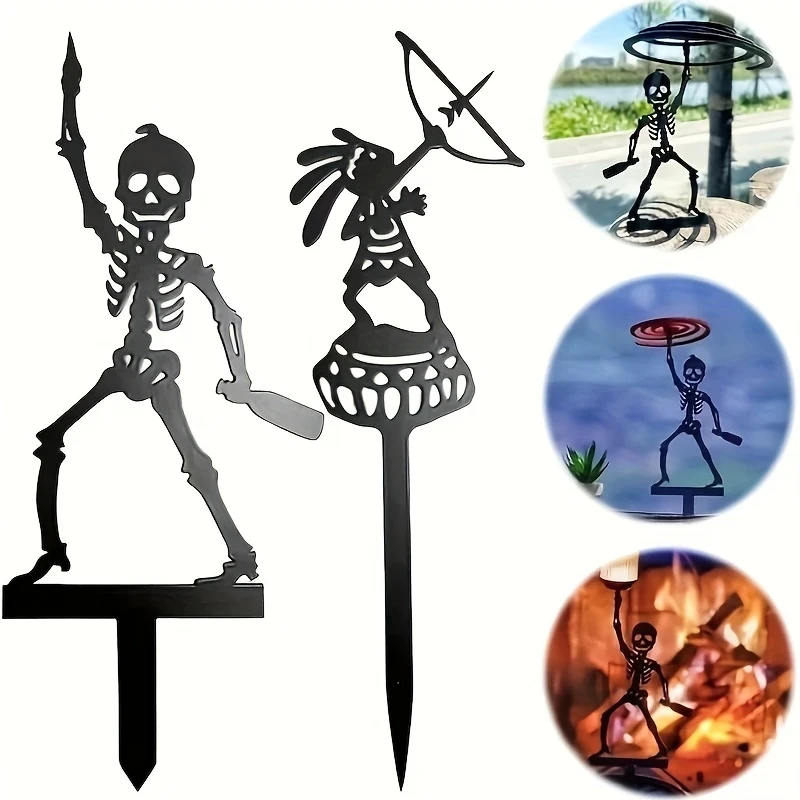 Halloween Skeleton Decoration - Supporto per Tiro con l'Arco in