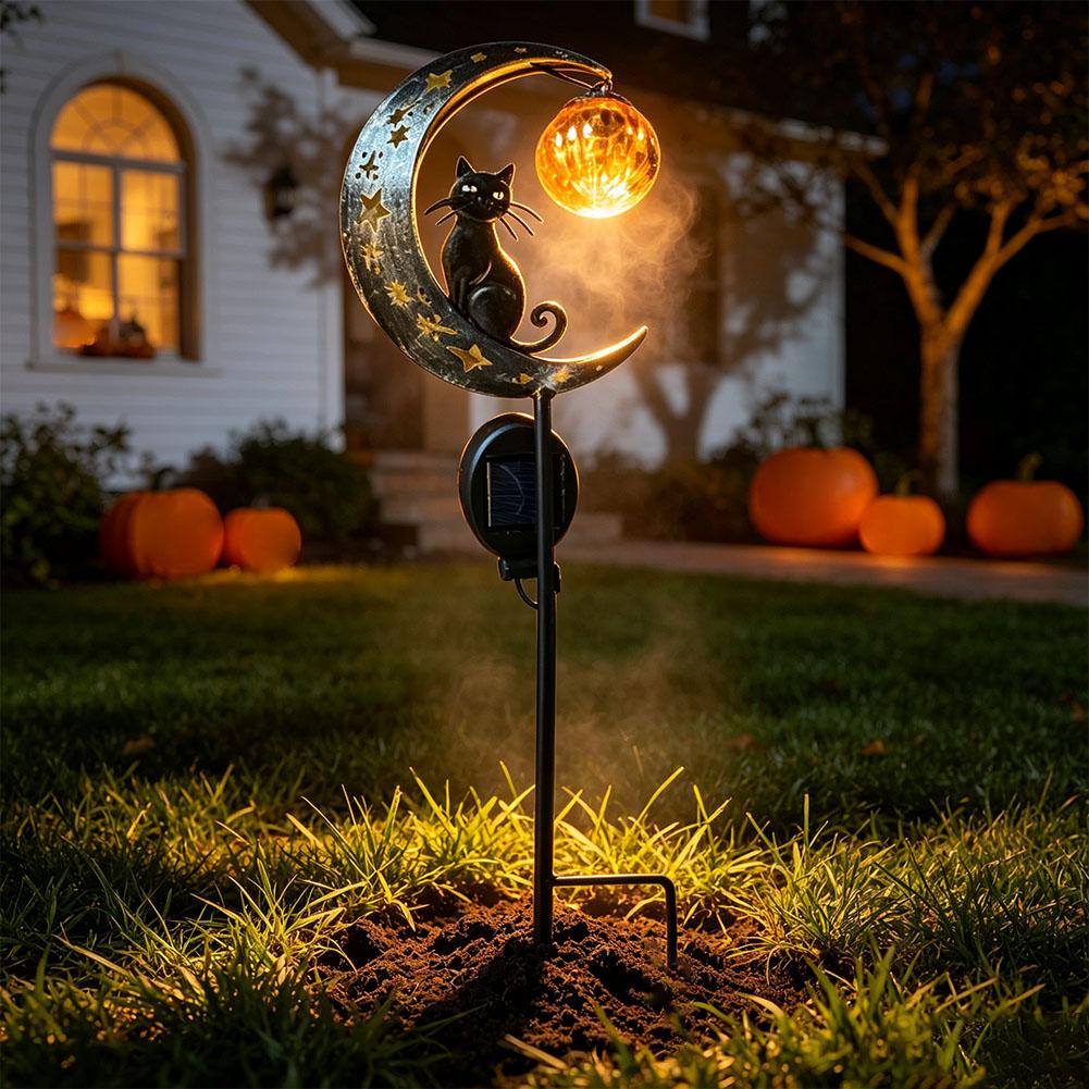 Pumpkin Lantern Halloween - Lampada da giardino per Halloween, in