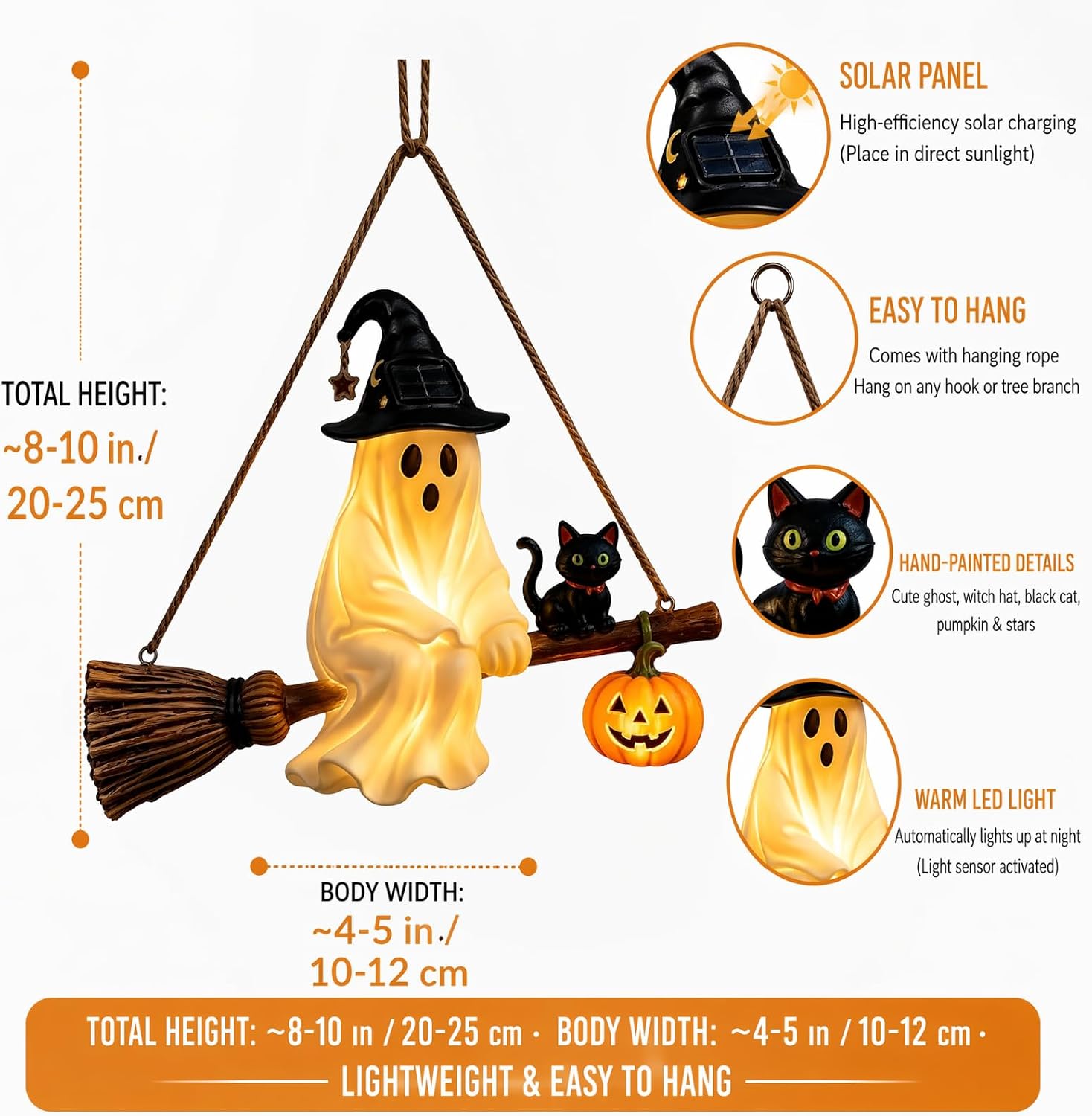 Lampadario a forma di fantasma - Pumpkin Lantern Halloween recensione e prezzo
