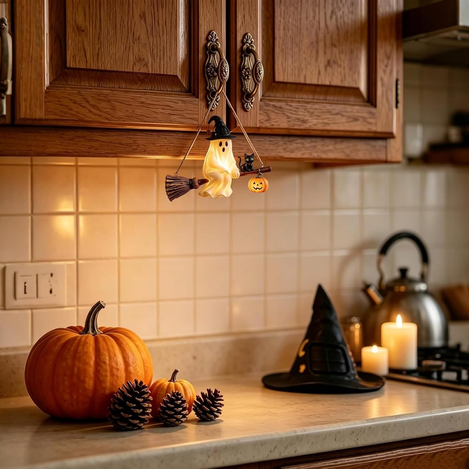 Lampadario a forma di fantasma - Pumpkin Lantern Halloween recensione e prezzo