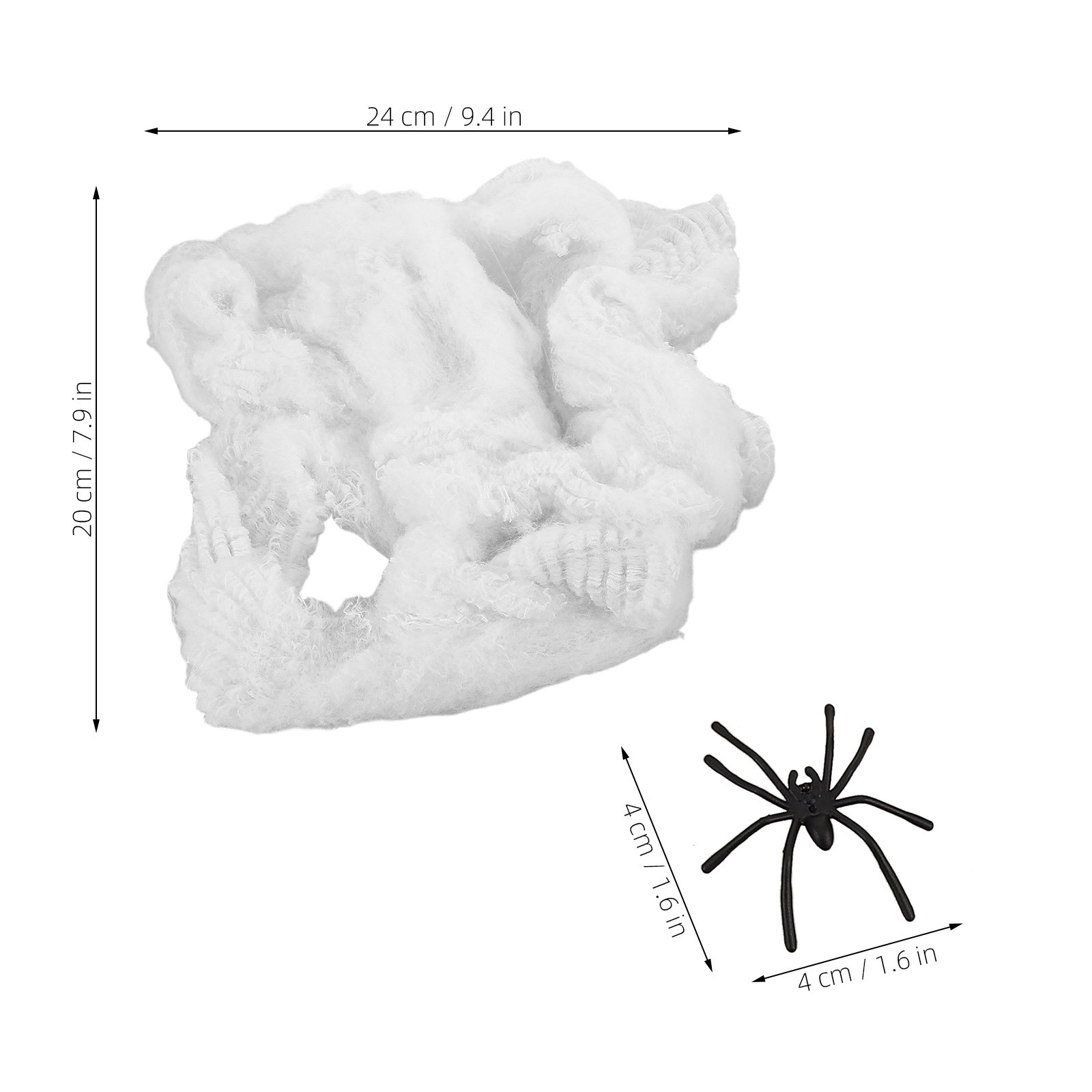 1 set di decorazioni a tema Ha - Spider Web Halloween Decoration recensione e prezzo
