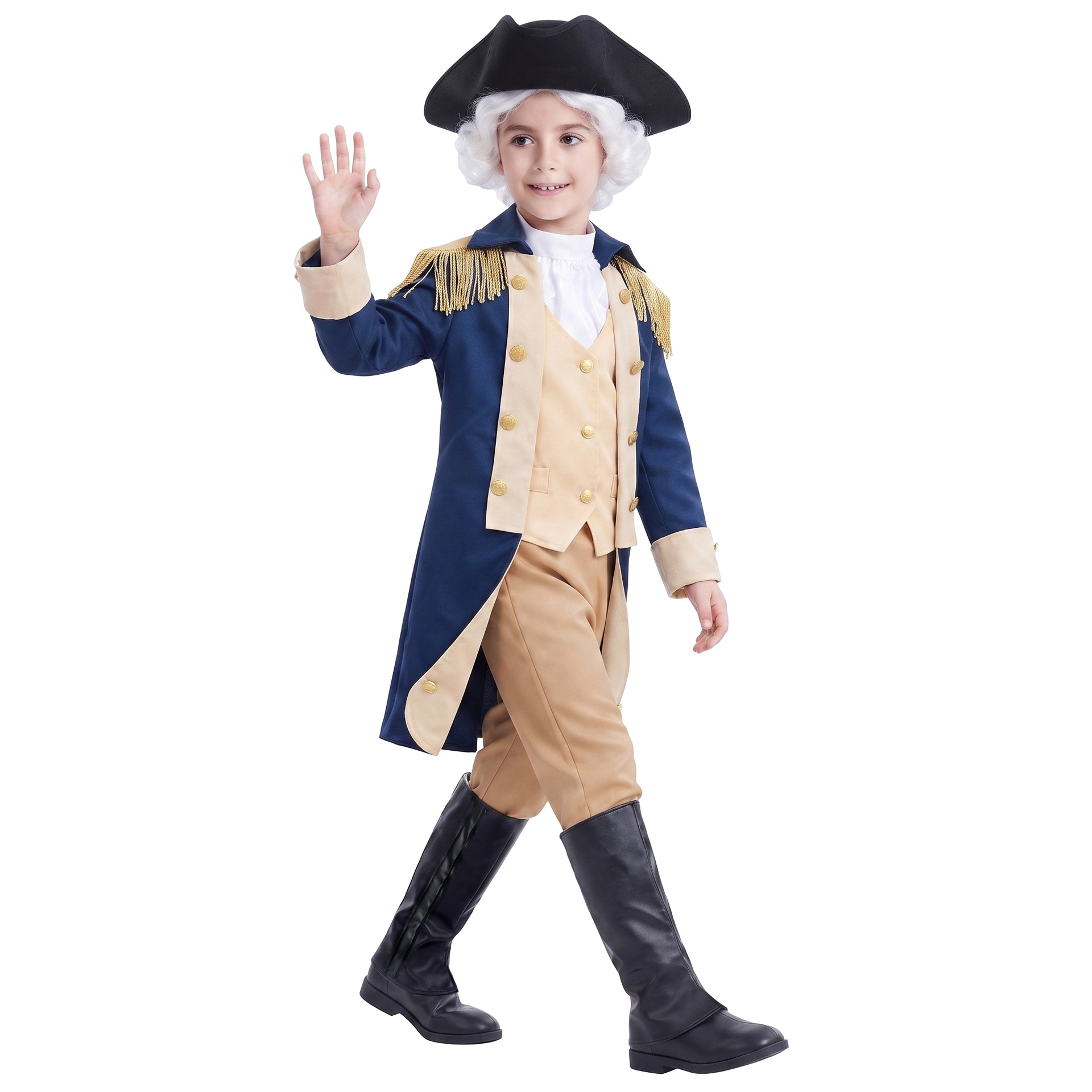 Costume da George Washington p - Halloween Costume Kids recensione e prezzo