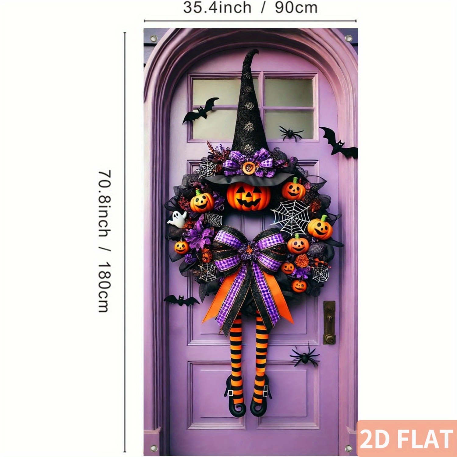 Ghirlanda di streghe per Hallo - Spider Web Halloween Decoration recensione e prezzo
