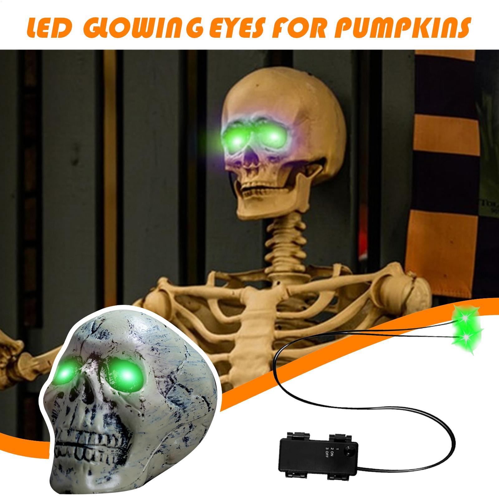 Occhi luminosi a LED per Hallo - Halloween Pumpkin Decor Led recensione e prezzo