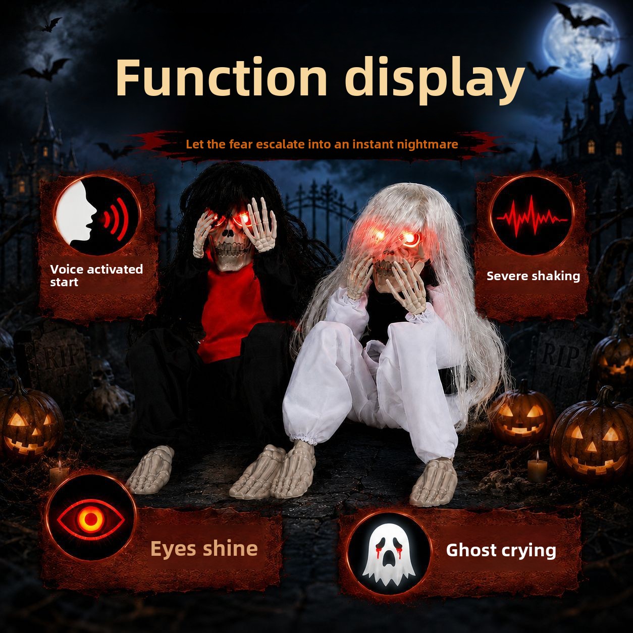 Decorazione da giardino a tema - Halloween Skeleton Decoration recensione e prezzo