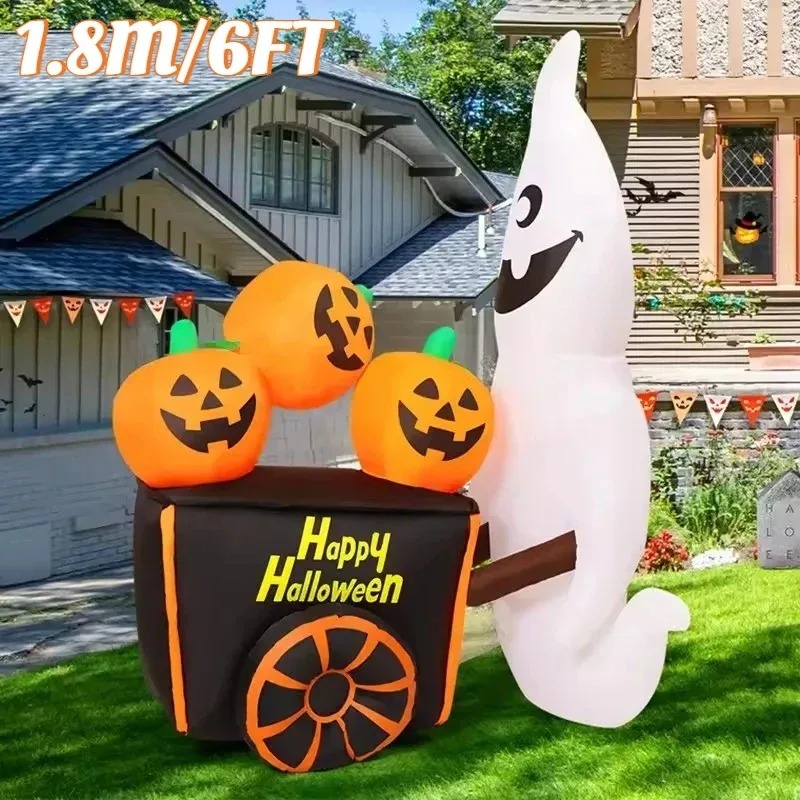 6FT Decorazioni per le vacanze - Halloween Pumpkin Decor Led recensione e prezzo