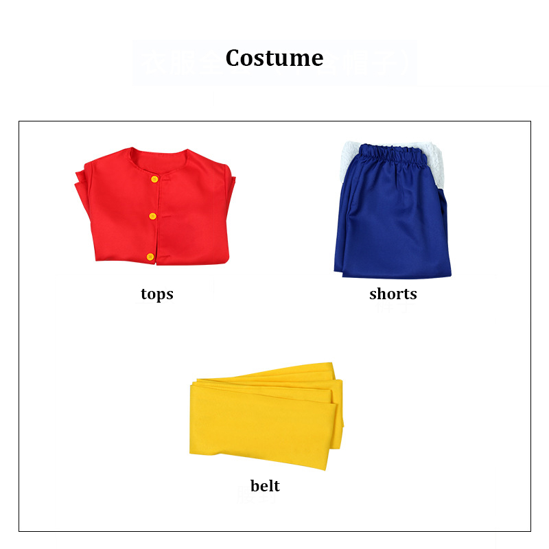 Rufy Costume Cosplay Cappello  - Halloween Costume Kids recensione e prezzo