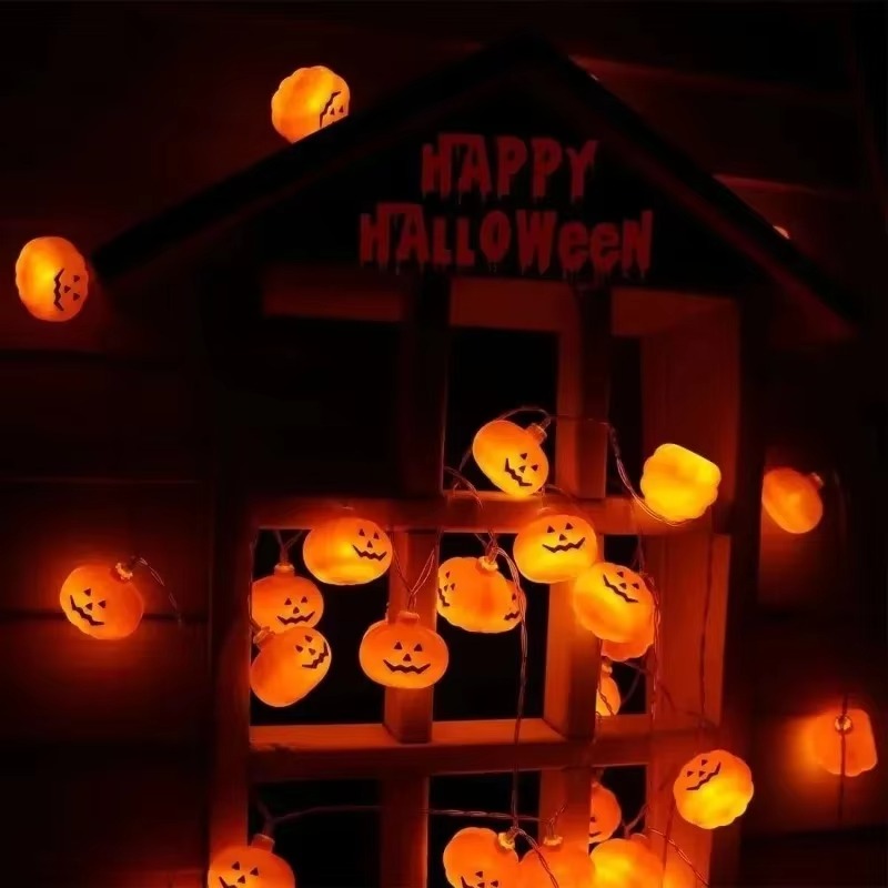 Catena di luci a LED a forma d - Halloween Pumpkin Decor Led recensione e prezzo