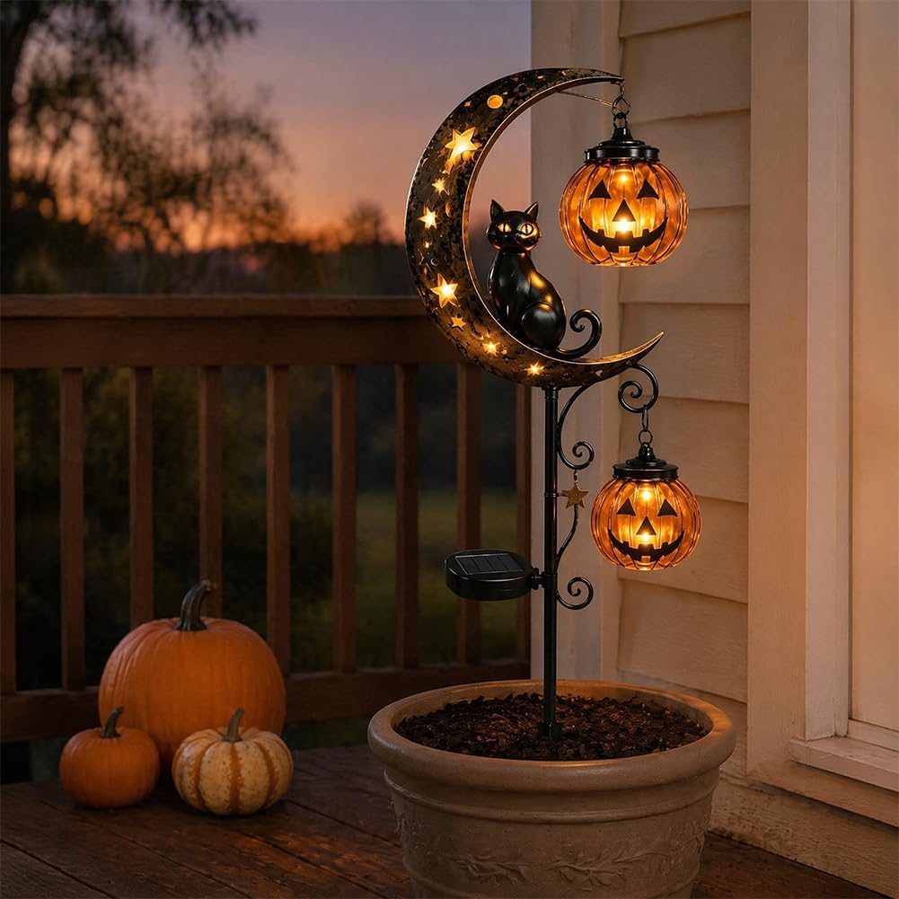 Luce Solare da Giardino a Form - Halloween Pumpkin Decor Led recensione e prezzo