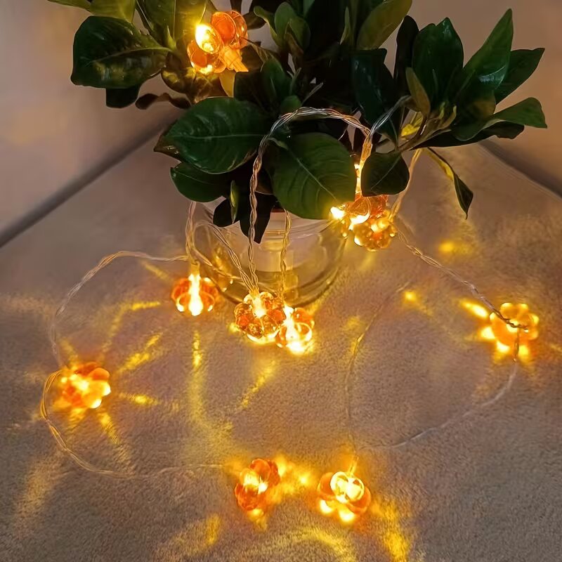 Luci a stringa a LED a forma d - Halloween Led String Lights Orange recensione e prezzo
